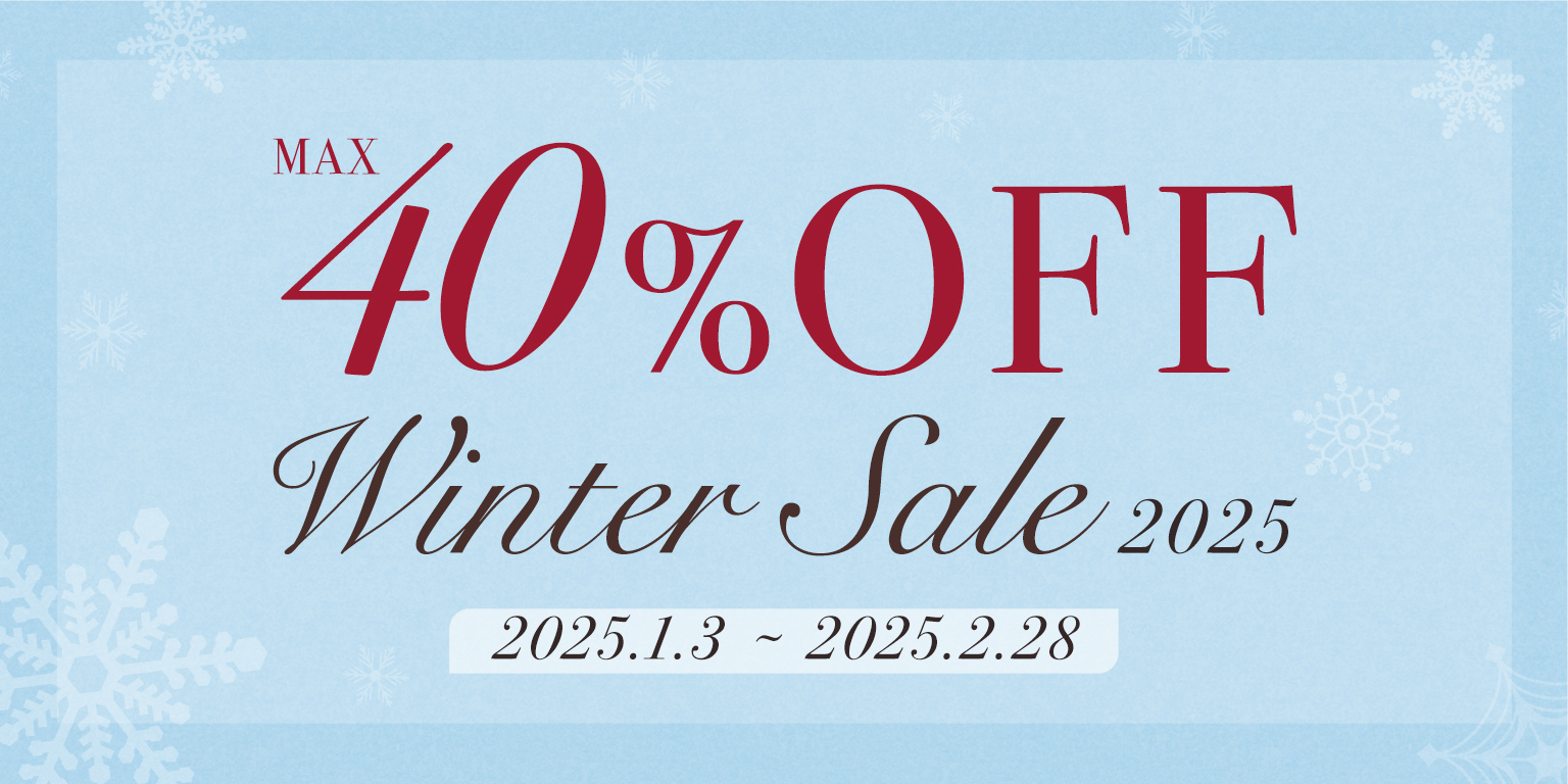 MAX40%OFF Winter Sale 2025