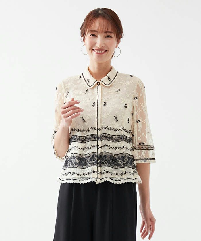 ③ROSSA インポートロッサ ブラウス オピオ 