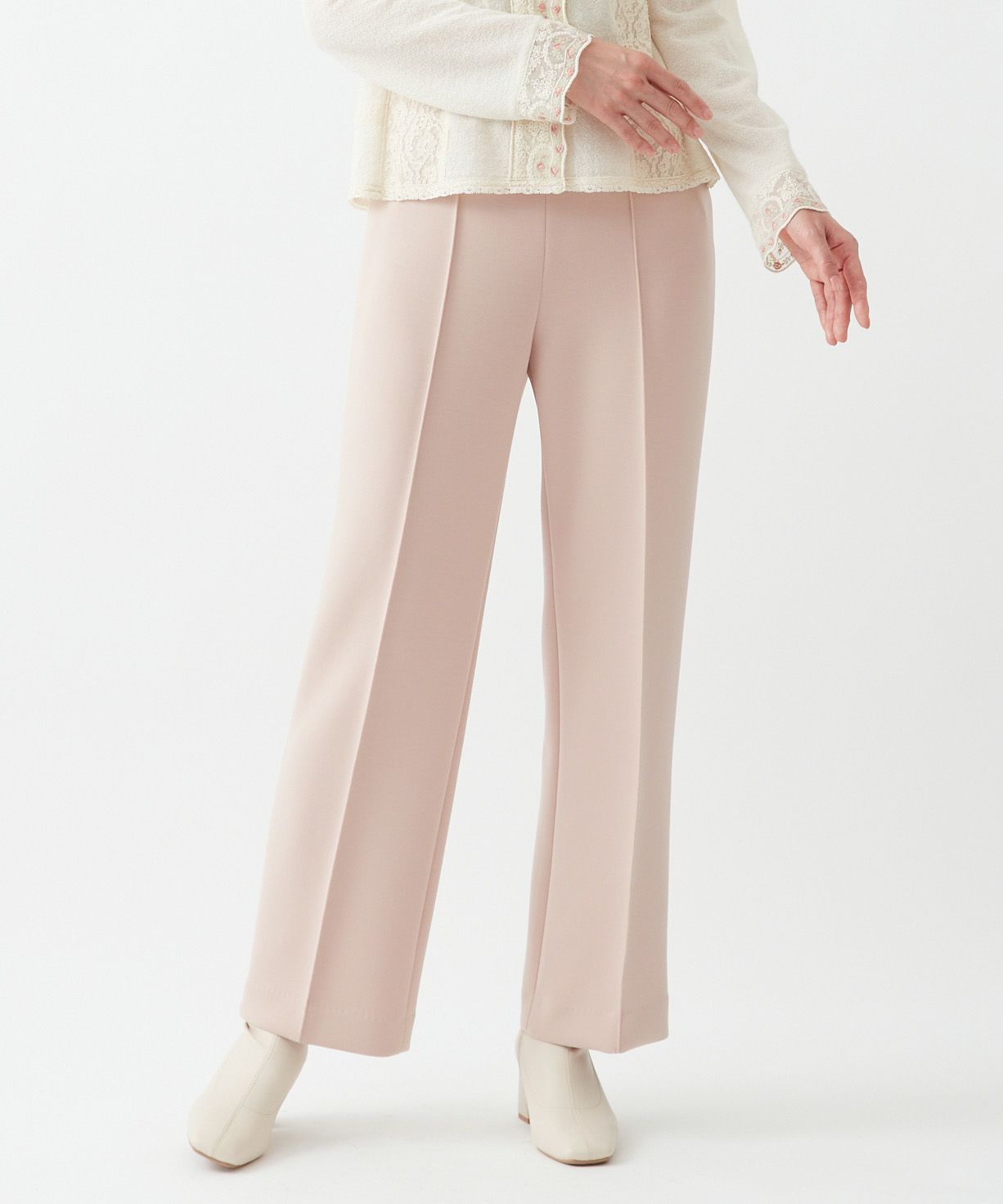 インポートロッサ Rossa ロングパンツ ストレッチ ベージュ 42 *A718  