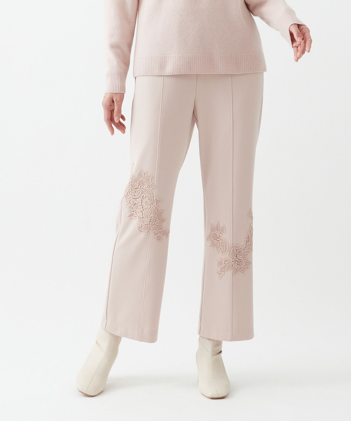 Rossa】刺繍入りパンツ｜【公式】ロッサオンラインストア（通販/EC